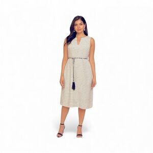 Karl Lagerfeld Striped Midi Dress